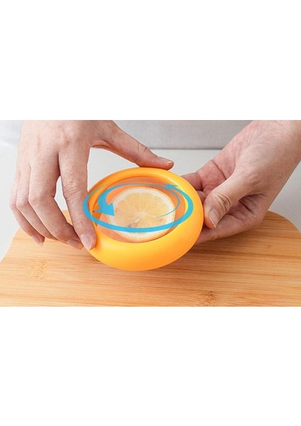 Limon Şeklinde Esnek Yiyecek Saklama Kutusu modelleri