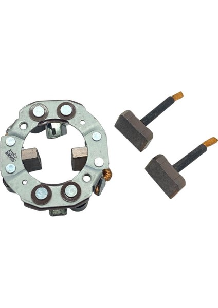 Marş Kömür Yuvası Nıppon Denso Tipi 2 Kw (4 Kömürlü) Isuzu Forklift-Mazda B2500 Pıck-Up -Peugeot J9 modelleri