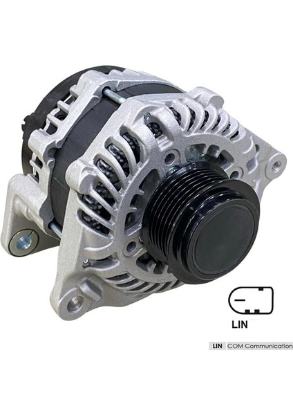 12V Alternatör Dinamo 180 A (Lın) Mıtsubıshı L200/TRITON 2.2 Dı-D 2019 (Kj-Kk-Kl)