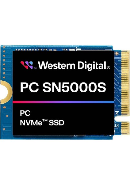 Wd SN5000S 512GB M.2 2230 Nvme Pcıe GEN4X4 SSD 02RF37