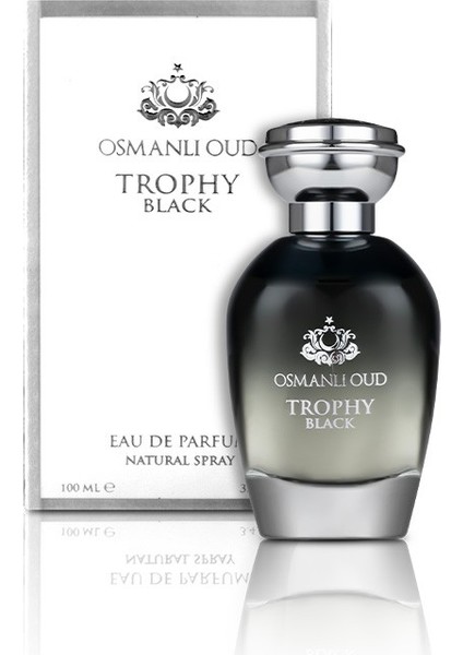 Trophy Black EDP 100 ML Erkek Parfümü – Aromatik Odunsu - 4732