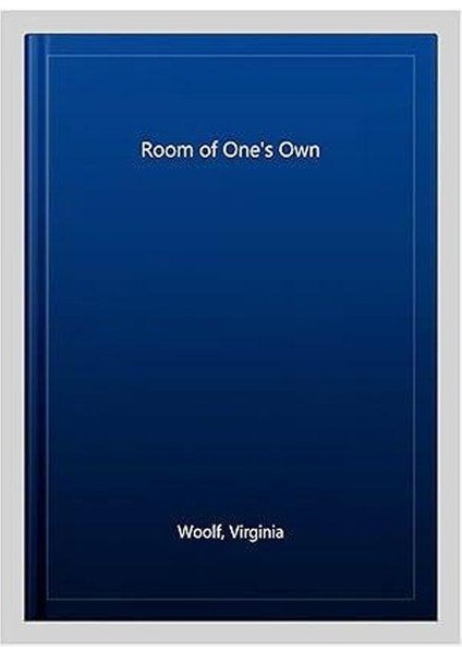 A Room Of One's Own