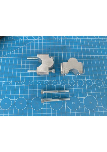 Hero Xpulse 200 Motorsiklet 2.5 cm Gidon Yükseltme Aparatı Cnc Alüminyum Işleme fiyatları