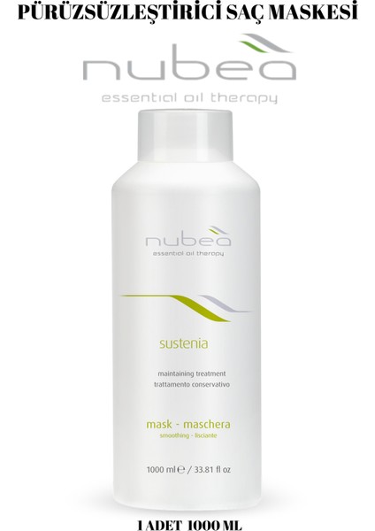 Nubeà Sustenia Pürüzsüzleştirici Maske 1000ML