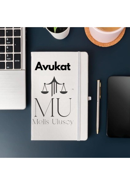 Avukatlara Özel Isim Yazılı Tasarımlı Defter fırsatları