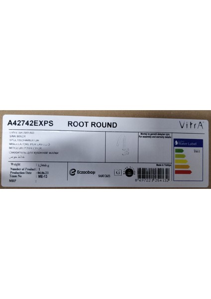 Root Round A42742 Krom Mutfak BATARYASI(A42742EXPS)