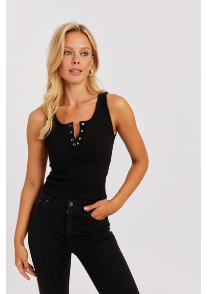 Kadın Beyaz-Siyah Patlı Kaşkorse Bluz MK06 indirimleri