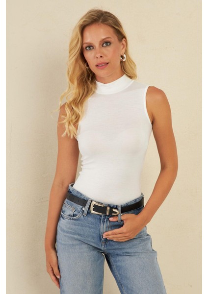 Kadın Ekru Bluz LPP1289 modelleri