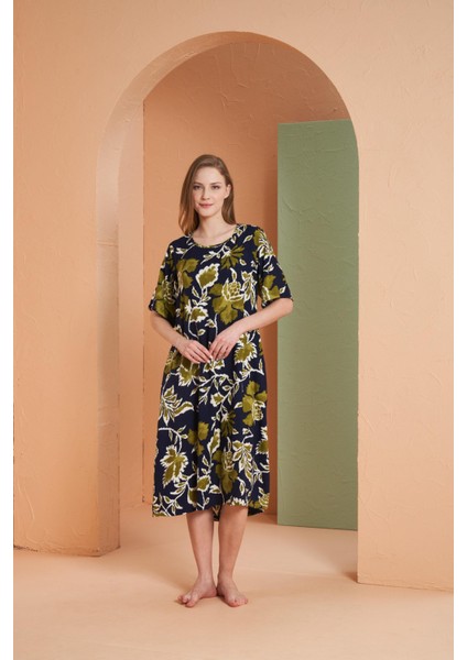 Kadın Lacivert Elbise 27155