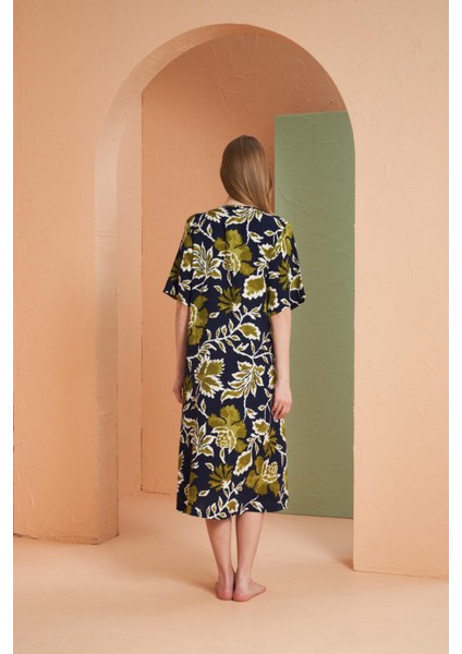 Kadın Lacivert Elbise 27155 fırsatları