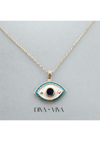 - Aqua Eye Kadın Çelik Kolye modelleri