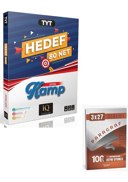 Iq 2026 Yks Tyt Sayısal Hedef 80 Net Kamp+Anla Kazan Paragraf
