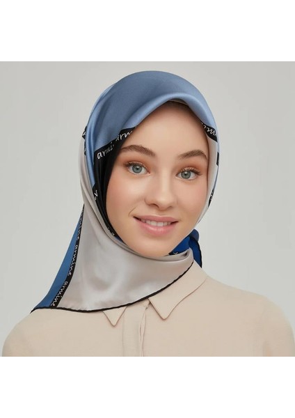 E21KA8600D0385 Dj Saf Ipek Eşarp 8600D (T) (Nostalji Twill)