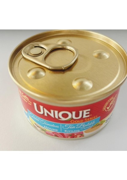 Gold Series Mousse Kıyılmış Tuna Ton Balıklı Tahılsız Kedi Konservesi 85 gr x 6 Adet
