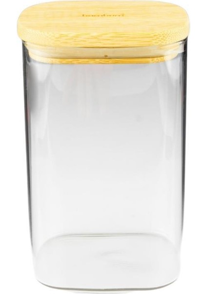 Multy - Bambu Kapaklı Cam Saklama Kabı 1500ML