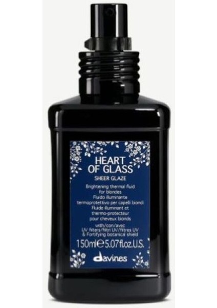 Heart Of Glass Sheer Glaze Sarı Saçlar Için Parlatıcı Termal Sprey 150 ml Trusty 137 fiyatları