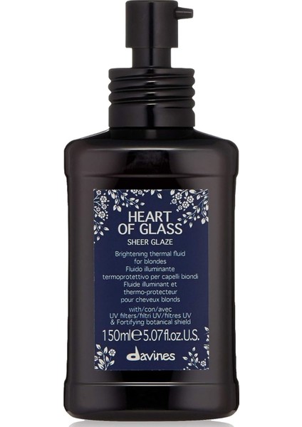 Heart Of Glass Sheer Glaze Sarı Saçlar Için Son Dokunuş Koruyucu Sprey 150 ml 507 9 Trusty 189