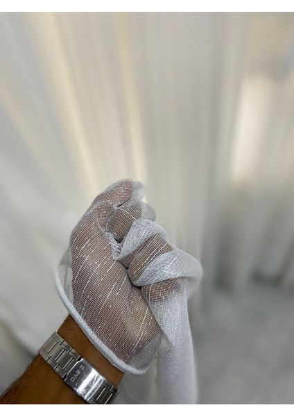 Tül,perde,keten Şantuk,tül,kanada,,tül, Düz Tül,sık,pile,1/3,ütü Istemez,tül,perde