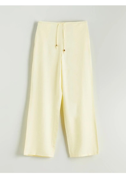 Lcw Vision Beli Lastikli Geniş Paça Kadın Pantolon (S5) indirimleri