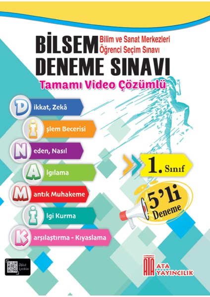 1. Sınıf Bilsem 5'Li Deneme Sınavı