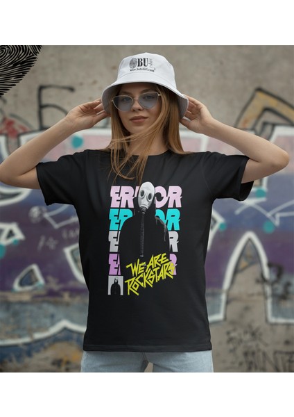 'we Are Rock Stars' Baskılı 'regular-Fit' Unisex Tişört fiyatları