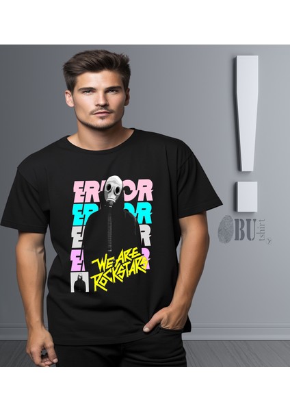 'we Are Rock Stars' Baskılı 'regular-Fit' Unisex Tişört modelleri