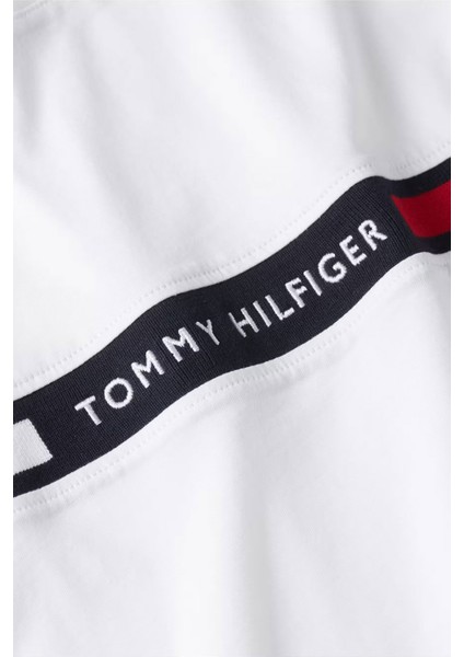 Erkek Hilfiger Chest Interest T-Shirt - Beyaz modelleri