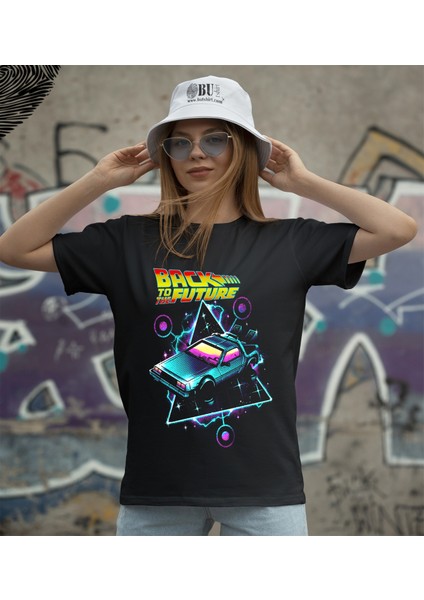 'back To The Future - Geleceğe Dönüş - Delorean‘ Baskılı 'regular-Fit' Unisex Tişört fiyatları