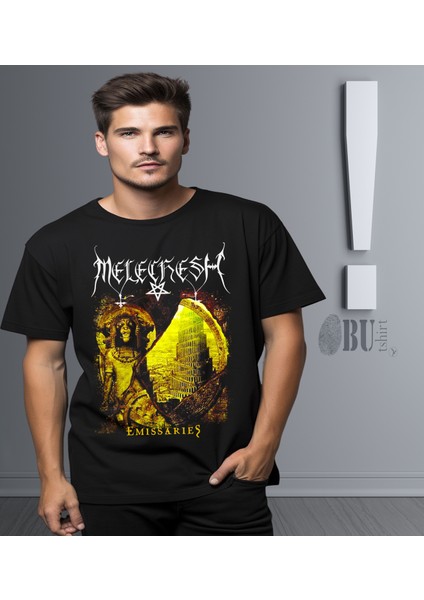 'melechesh - Emissaries' Baskılı 'regular-Fit' Unisex Tişört modelleri