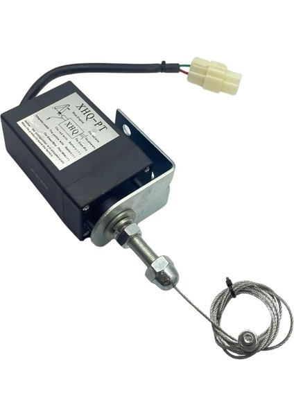 24V Stop Selenoidi (Halatlı) (3 Fiş) (Itmeli) Jeneratör-Marin