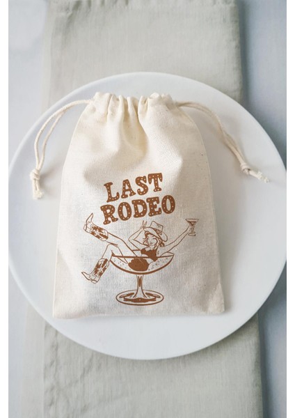 Last Rodeo Konsept Konsept Hediye Kesesi Kovboy Bekarlığa Veda Hangover Kit Kesesi