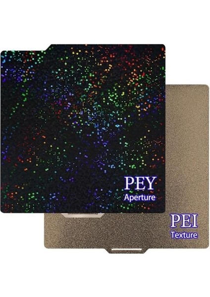 Bambu Lab X1-P1P-P1S Peı+Pey Kaplı Yay Çeliği Manyetik Tabla - 257X257MM