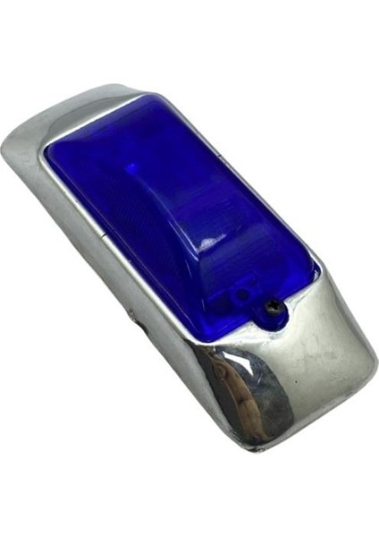 Dekor Lambası Mavi Krom Çerçeve (5W Sofit 36 Mm-Ampulsüz) (105*37 Mm)