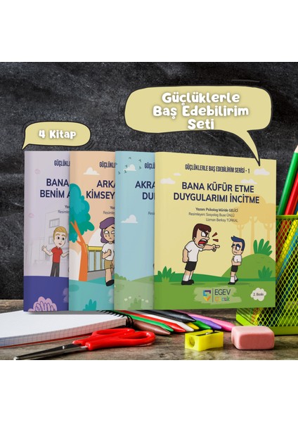 Güçlüklerle Baş Edebilirim Kitap Seti