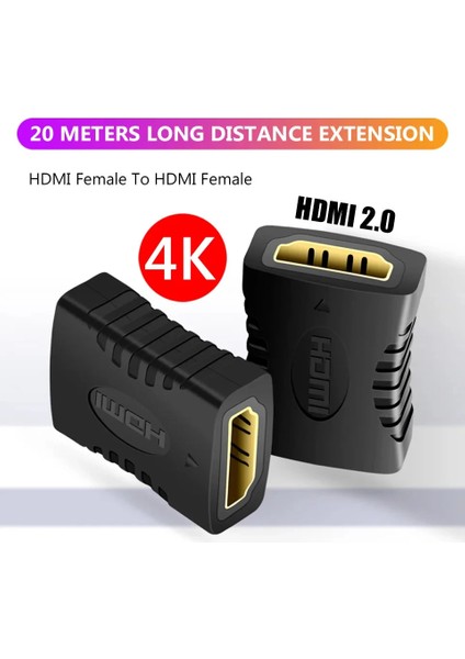 HDMI Kablo Ara Birleştirici Hd 1080P 2k 4K Destekli Dişi Dişi HDMI Kablo Uzatma Ara Uzatıcı Dönüştürücü Uzatma Adaptörü modelleri