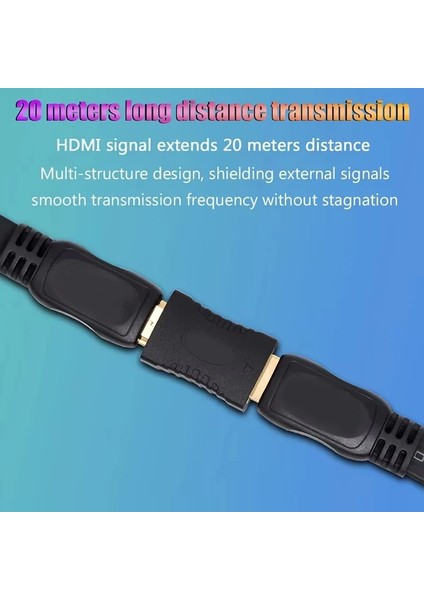 HDMI Kablo Ara Birleştirici Hd 1080P 2k 4K Destekli Dişi Dişi HDMI Kablo Uzatma Ara Uzatıcı Dönüştürücü Uzatma Adaptörü indirimleri