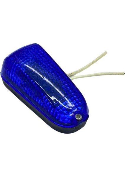 Dekor Lambası Mavi Mini Siyah Taban (3W Sofit 31 Mm-Ampulsüz) (64*31 Mm)