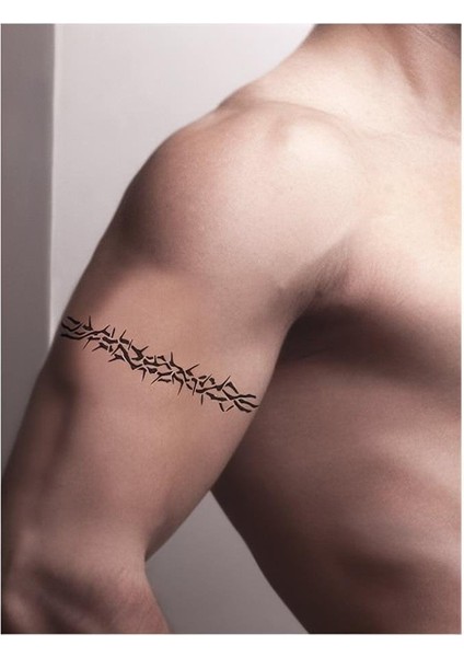 Dikenli Teller Tattoo Geçici Dövme Şablonları Kına Kalıpları fiyatları