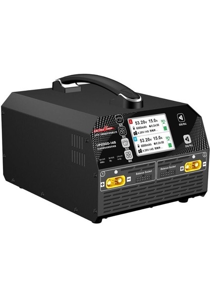 UP2000-14S 2X1000W 30A 6-14S Lipo Lihv Pil Şarj Cihazı