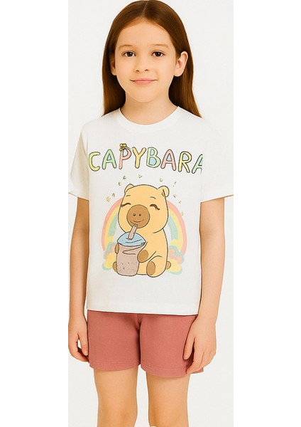 Dmb Capybara Şort Tişört Takım 4/9