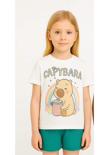 Dmb Capybara Şort Tişört Takım 4/9