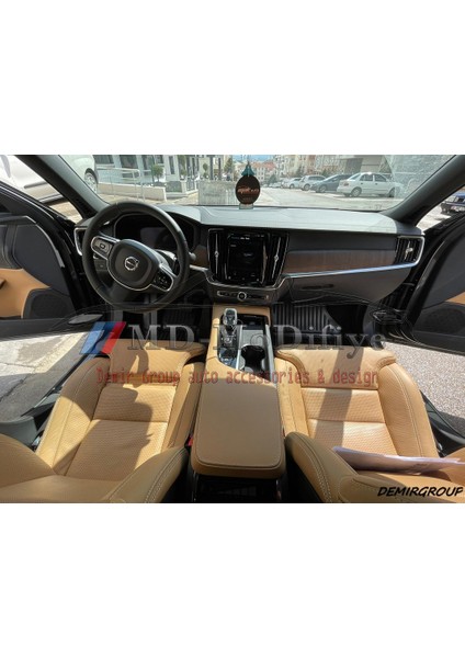 Volvo S90 3D Siyah Havuzlu Paspas 2016 ve Sonrası