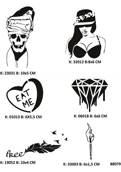 Davetkar Modeller Spray Tattoo Geçici Dövme Seti Sprey Dövme Kiti fiyatları