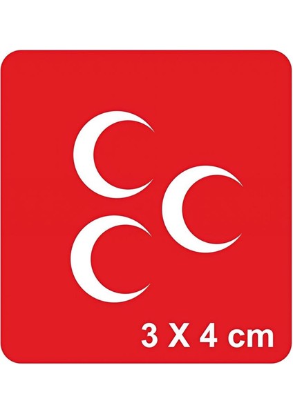 Üç Hilal Tattoo Geçici Dövme Şablonları Kına Kalıpları
