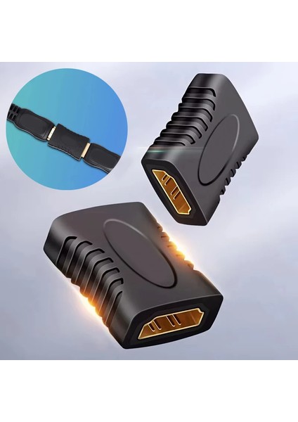 HDMI Dişi To Dişi Genişletici Konnektör Çoğaltıcı Adaptör Genişletici HDMI Kablo Birleştirici Uzatıcı HDMI Mini Aparat Full Hd Dizüstü Tv Televizyon 1080 P 4 K * 2 K 3D Uzatıcı