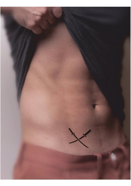 Samuray Kılıç Tattoo Geçici Dövme Şablonları Kına Kalıpları fiyatları