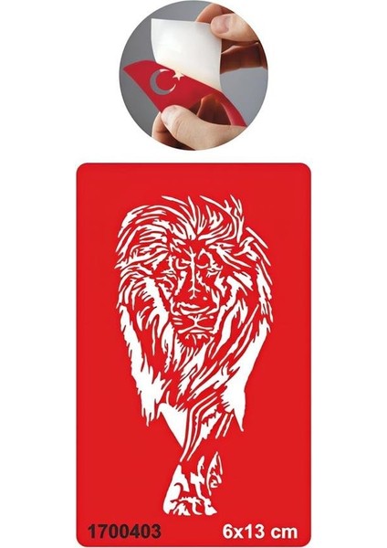 Asya Aslan Tattoo Geçici Dövme Şablonları Kına Kalıpları