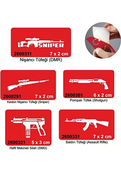Silah Modelleri Dövme Şablonu Kına Deseni