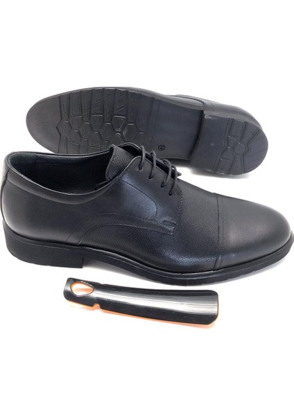 Bay Clas Hakiki Deri 4 Mevsimlik Poli Taban Klasik Erkek Ayakkabı