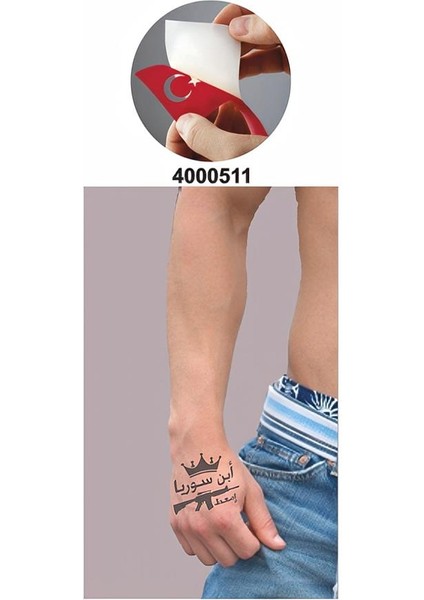 Arapça Slogan Tattoo Geçici Dövme Şablonları Kına Kalıpları fiyatları